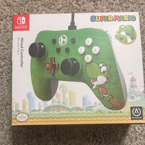 PowerA Super Mario Yoshi Wired Controller - Green and White